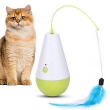 Load image into Gallery viewer, Cat Toy Electric Feather Spiral Turn
