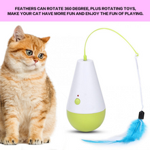 Load image into Gallery viewer, Cat Toy Electric Feather Spiral Turn
