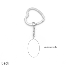 Load image into Gallery viewer, Personalized Engraved Keychain Memorial Gifts Cute Pet
